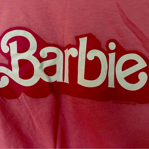 Old Navy Pink Barbie T-Shirt - Picture 2 of 4